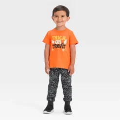 Toddler Boys' Halloween Fleece Jogger Pants Set - Cat & Jack™ Black -Kid Clothing GUEST 608a05d0 363b 42bb bea0 a80a71f21ddb