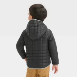 Toddler Puffer Jacket - Cat & Jack™ Black