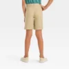 Boys' Flat Front 'At The Knee' Chino Shorts - Cat & Jack™ -Kid Clothing GUEST 62f96153 5362 4902 901d 68040d55a465