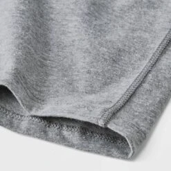 Kids' Adaptive 2pk Short Sleeve Undershirt With Abdominal Access - Cat & Jack™ Gray/White -Kid Clothing GUEST 6421b196 3662 4984 9a8d e448349fd1b1