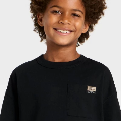 Boys' Short Sleeve Fit T-Shirt - Cat & Jack™ 3 Boys' Short Sleeve Fit T-Shirt - Cat & Jack™