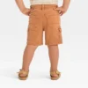 Toddler Boys' Button-Front Denim Shorts - Cat & Jack™ Orange -Kid Clothing GUEST 64fd14ab 8ef2 44b5 ac42 76b7a19789ce