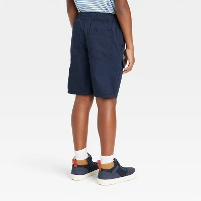 Boys' Twill Pull-On 'At The Knee' Cargo Shorts - Cat & Jack™ 3 Boys' Twill Pull-On 'At The Knee' Cargo Shorts - Cat & Jack™
