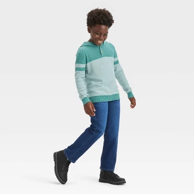 Boys' Striped Pullover Sweater - Cat & Jack™ 4 Boys' Striped Pullover Sweater - Cat & Jack™ - Image 2