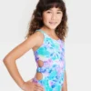 Girls' Sweetie Tie-Dye One Piece Swimsuit - Cat & Jack™ -Kid Clothing GUEST 66483776 f8c7 4040 948e a18caa660fea