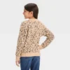 Girls' Leopard Print Short Open Layering Cardigan - Cat & Jack™ Beige 2 Girls' Leopard Print Short Open Layering Cardigan - Cat & Jack™ Beige -Kid Clothing GUEST 674dc827 1eaa 4e13 b52a ec98658deb55