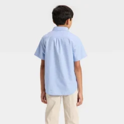 Boys' Short Sleeve Button-Down Shirt - Cat & Jack™
