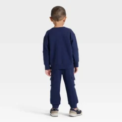 Toddler Boys' Pocket Crewneck Sweatshirt And Joggers Set - Cat & Jack™