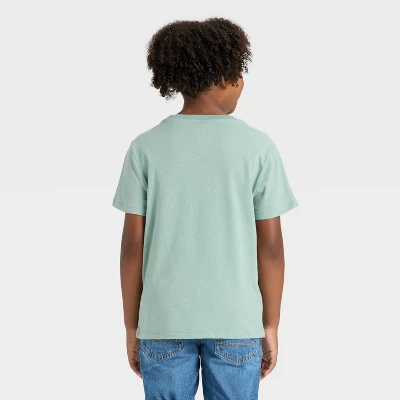 Boys' Short Sleeve 'Cowboy Getup' Graphic T-Shirt - Cat & Jack™ Green 4 Boys' Short Sleeve 'Cowboy Getup' Graphic T-Shirt - Cat & Jack™ Green - Image 2