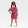 Toddler Girls' Short Sleeve Dress - Cat & Jack™ Burgundy -Kid Clothing GUEST 6993d9b7 6be2 4f02 aa42 331c72a35995