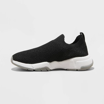Boys' Kylo Slip-On Sneakers - Cat & Jack™ Black 3 Boys' Kylo Slip-On Sneakers - Cat & Jack™ Black