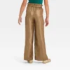 Girls' Dressy Wide Leg Holiday Pants - Cat & Jack™ Metallic Gold 1 Girls' Dressy Wide Leg Holiday Pants - Cat & Jack™ Metallic Gold -Kid Clothing GUEST 6d554437 76d3 4485 a2cf 5ac804266bd5