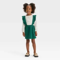 Toddler Girls' Long Sleeve Skirtall Set - Cat & Jack™ Green 7 Toddler Girls' Long Sleeve Skirtall Set - Cat & Jack™ Green -Kid Clothing GUEST 6de8851e f9f7 40a1 b1a2 69aab84ffb29