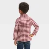 Toddler Boys' Long Sleeve Reversible Flannel Shirt - Cat & Jack™ Burgundy 1 Toddler Boys' Long Sleeve Reversible Flannel Shirt - Cat & Jack™ Burgundy -Kid Clothing GUEST 6ea08d1e b02a 4c87 a325 e86f9aa2e0ca