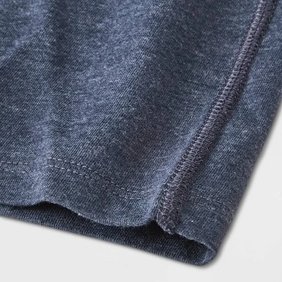 Kids' 2pk Adaptive Short Sleeve T-Shirt - Cat & Jack™ Charcoal Gray/Navy Blue 5 Kids' 2pk Adaptive Short Sleeve T-Shirt - Cat & Jack™ Charcoal Gray/Navy Blue - Image 3