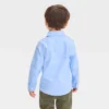 Toddler Boys' Long Sleeve Oxford 'Button-Down' Shirt - Cat & Jack™ Blue -Kid Clothing GUEST 74d5b9c5 43ca 4df6 a1da fab3eabf619e