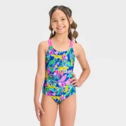 Girls' Tropic Breeze One Piece Swimsuit - Cat & Jack™ -Kid Clothing GUEST 74fac4e2 4473 4f8a 9a09 95eb8b5d086c