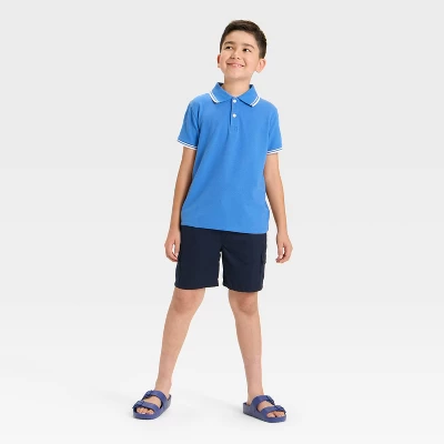 Boys' Short Sleeve Tipping T-Shirt - Cat & Jack™ 4 Boys' Short Sleeve Tipping T-Shirt - Cat & Jack™ - Image 2