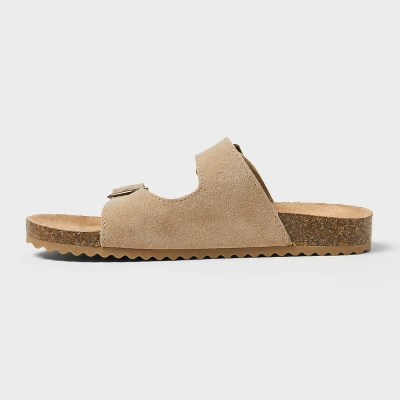 Kids Drew Footbed Sandals - Cat & Jack™ Taupe 3 Kids Drew Footbed Sandals - Cat & Jack™ Taupe
