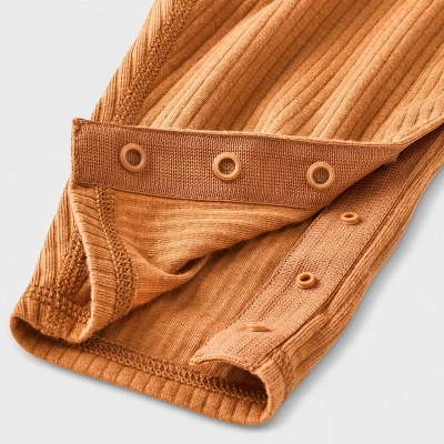 Baby Adaptive Side Snap Pants - Cat & Jack™ Brown 5 Baby Adaptive Side Snap Pants - Cat & Jack™ Brown - Image 3