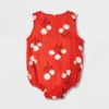 Baby Floral Gauze Tank Henley Romper - Cat & Jack™ Red 2 Baby Floral Gauze Tank Henley Romper - Cat & Jack™ Red -Kid Clothing GUEST 7ca21860 7e48 431b ac6e 6f1a0c27a0c6