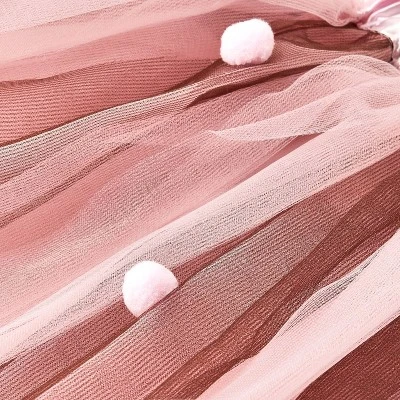 Toddler Girls' 2pc Reindeer Headband And Tutu Set - Cat & Jack™ Pink 4 Toddler Girls' 2pc Reindeer Headband And Tutu Set - Cat & Jack™ Pink - Image 2