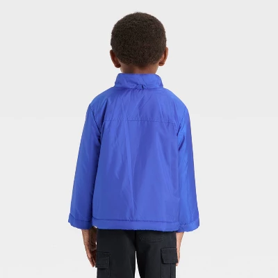 Toddler Boys' Dino 3-in-1 Snowplay Jacket - Cat & Jack™ Blue 5 Toddler Boys' Dino 3-in-1 Snowplay Jacket - Cat & Jack™ Blue - Image 3
