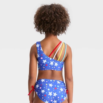 Girls' Stars & Spots Bikini Set - Cat & Jack™ 4 Girls' Stars & Spots Bikini Set - Cat & Jack™ - Image 2