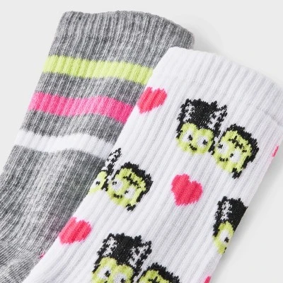 Kids' 2pk Frankenstein Halloween Crew Socks - Cat & Jack™ 4 Kids' 2pk Frankenstein Halloween Crew Socks - Cat & Jack™ - Image 2