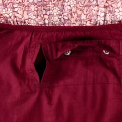 Girls' Adaptive Short Sleeve Woven Dress - Cat & Jack™ Burgundy -Kid Clothing GUEST 8059e7a1 b69f 458c 8a50 f1c97066d0c6