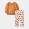 Baby Boys' 2pc Fleece Sweatshirt & Jogger Pants Set - Cat & Jack™ 1 Baby Boys' 2pc Fleece Sweatshirt & Jogger Pants Set - Cat & Jack™ -Kid Clothing GUEST 82514bfa 6c8d 4e68 8de4 b75347fe19fc