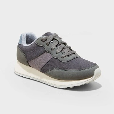 Boys' Brock Retro Jogger Sneakers - Cat & Jack™ Gray 6 Boys' Brock Retro Jogger Sneakers - Cat & Jack™ Gray - Image 4