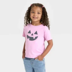 Toddler Girls' Short Sleeve Halloween Oversized T-Shirt - Cat & Jack™ Lavender -Kid Clothing GUEST 8431da1b 1053 4731 9dcb 0592a2d72790