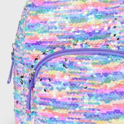 Girls' 10.5" Reverse Sequin Mini Backpack - Cat & Jack™ Purple 7 Girls' 10.5" Reverse Sequin Mini Backpack - Cat & Jack™ Purple -Kid Clothing GUEST 85542dd9 a792 4a06 9b09 d606898cf8a7