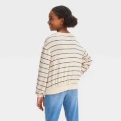 Girls' Cozy Pullover Sweatshirt - Cat & Jack™
