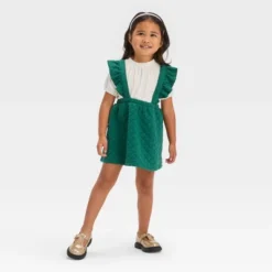 Toddler Girls' Short Sleeve Skirtall Set - Cat & Jack™ Green 6 Toddler Girls' Short Sleeve Skirtall Set - Cat & Jack™ Green -Kid Clothing GUEST 87fd4a07 68c5 4f98 8700 65db4a903ac5