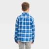 Boys' Long Sleeve Plaid Flannel Button-Down Shirt - Cat & Jack™ -Kid Clothing GUEST 88f62211 7276 4326 8810 a9dcd07e59e3
