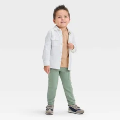 Toddler Boys' Short Sleeve Knit Solid T-Shirt - Cat & Jack™ 5 Toddler Boys' Short Sleeve Knit Solid T-Shirt - Cat & Jack™ -Kid Clothing GUEST 8a8a0f79 24e5 441d 94da 365779daeda6