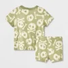 Baby 2pc Halloween Skull & Bones T-Shirt & Bloomer Set - Cat & Jack™ Green 1 Baby 2pc Halloween Skull & Bones T-Shirt & Bloomer Set - Cat & Jack™ Green -Kid Clothing GUEST 8aa4fc65 159e 4572 b113 09de9976bba8