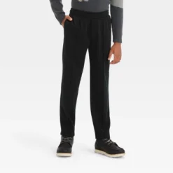Boys' Knit Pull-On Pants - Cat & Jack™ Black 7 Boys' Knit Pull-On Pants - Cat & Jack™ Black -Kid Clothing GUEST 8c1a42c0 b22d 4d84 b74f 1fa03f10c241