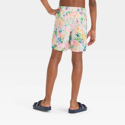 Boys' Grounded Tie-Dye Swim Shorts - Cat & Jack™ 4 Boys' Grounded Tie-Dye Swim Shorts - Cat & Jack™ - Image 2