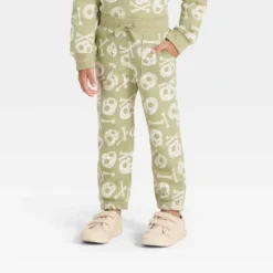 Toddler Boys' Halloween Fleece Sweatshirt And Pants Set - Cat & Jack™ Olive -Kid Clothing GUEST 927737ba f392 484f b720 2ef7925f2d28