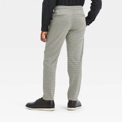 Boys' Houndstooth Knit Pull-On Pants - Cat & Jack™ Brown 3 Boys' Houndstooth Knit Pull-On Pants - Cat & Jack™ Brown