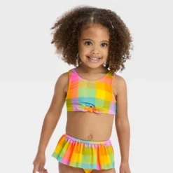 Toddler Girls' Plaid Bikini Set - Cat & Jack™ 7 Toddler Girls' Plaid Bikini Set - Cat & Jack™ -Kid Clothing GUEST 959ebe4b a7b6 4792 94f6 3397670830ec