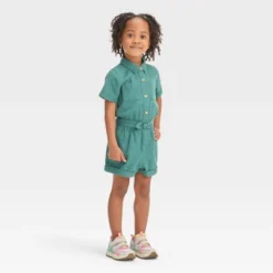 Toddler Girls' Utility Romper - Cat & Jack™ 8 Toddler Girls' Utility Romper - Cat & Jack™ -Kid Clothing GUEST 962370b1 63c9 4f9b 929f bbebbd65572c