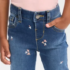 Toddler Embroidered Skinny Jeans - Cat & Jack™ Dark Blue 7 Toddler Embroidered Skinny Jeans - Cat & Jack™ Dark Blue -Kid Clothing GUEST 9876e3e2 fc4d 4a2c b44a be38c152262d