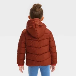 Toddler Puffer Jacket - Cat & Jack™ Brown