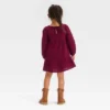 Toddler Girls' Floral Long Sleeve Dress - Cat & Jack™ Burgundy 1 Toddler Girls' Floral Long Sleeve Dress - Cat & Jack™ Burgundy -Kid Clothing GUEST 9a876a8c fad8 417e 9c18 12ff99d8f771