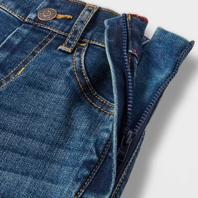 Toddler Boys' Adaptive Jeans - Cat & Jack™ Medium Wash 4 Toddler Boys' Adaptive Jeans - Cat & Jack™ Medium Wash - Image 2