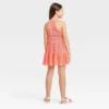 Girls' Solid Crochet Swimsuit Cover Up Dress - Cat & Jack™